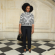 Chimamanda Ngozi Adichie attends the Christian Dior show on February 26, 2019 in Paris, France.